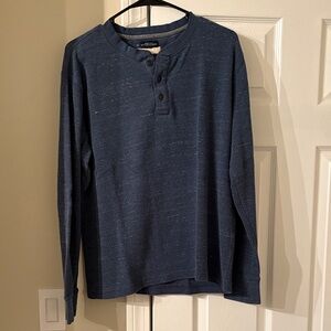 St. John's Bay Blue Long Sleeve Tee